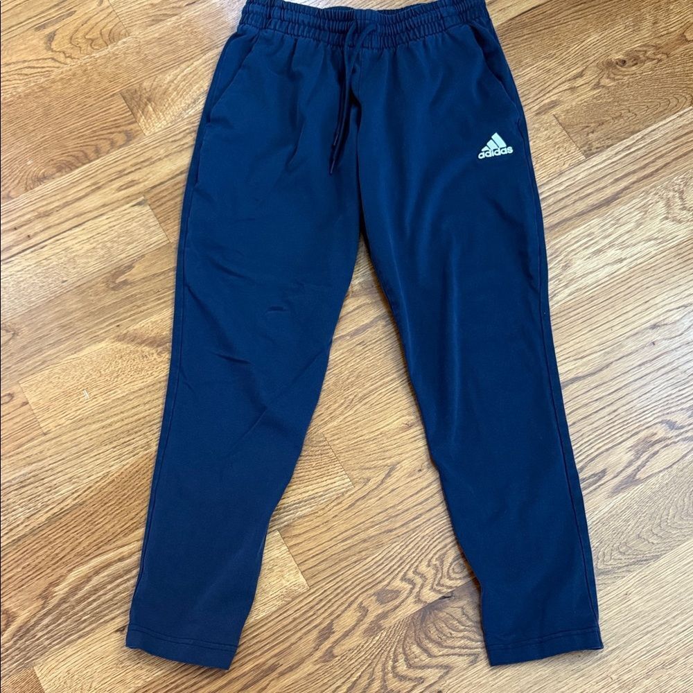 Women’s Adidas Dark Blue Joggers with Logo